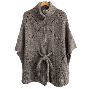 CCO ⬇️ Anthropologie Elsamanda Alpaca Wool Chunky Knit Sweater Cardigan